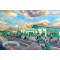 Home Park Stadium 'Going to the Match' Fine Art Print - Plymouth Argyle FC
